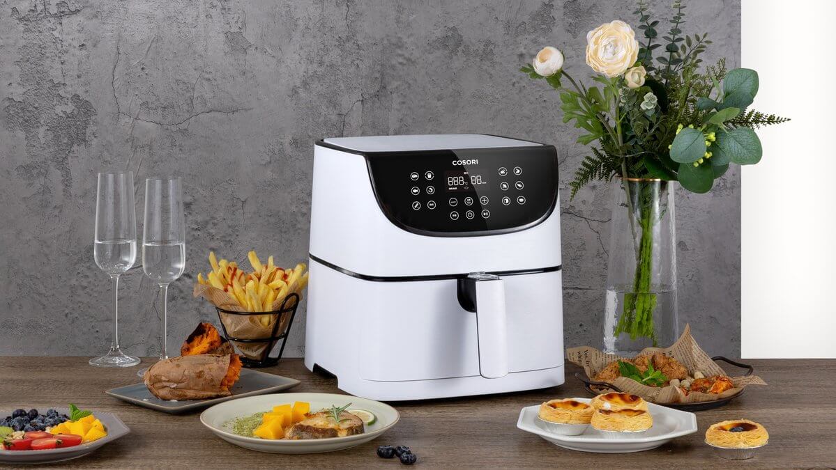 Cosori UK Official Air Fryer with 100 Recipes 